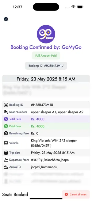 GoMyGo Operators: Manage Bus screenshot 3