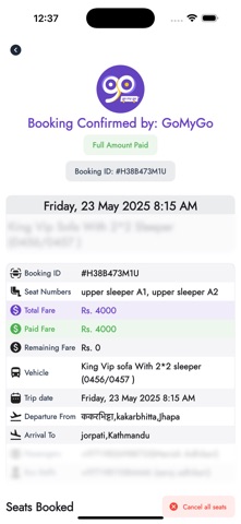 GoMyGo Operators: Manage Bus Screenshot 3 of 3