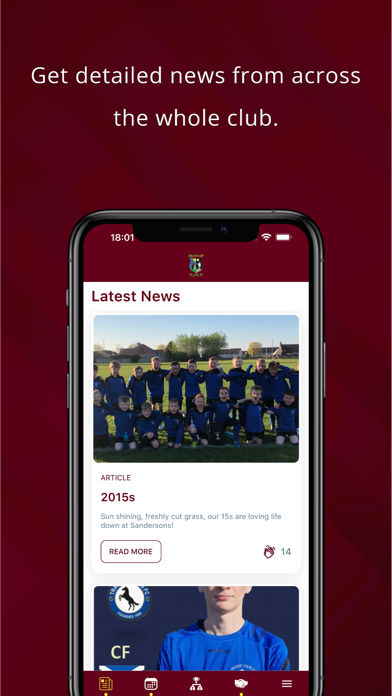 Tranent FC Screenshot
