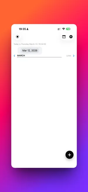 DayNote Diary screenshot 1