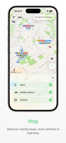 MenetrendApp screenshot