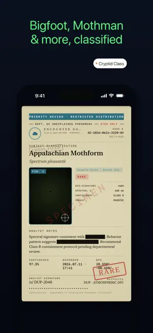 Alien & Cryptid Scanner screenshot 2