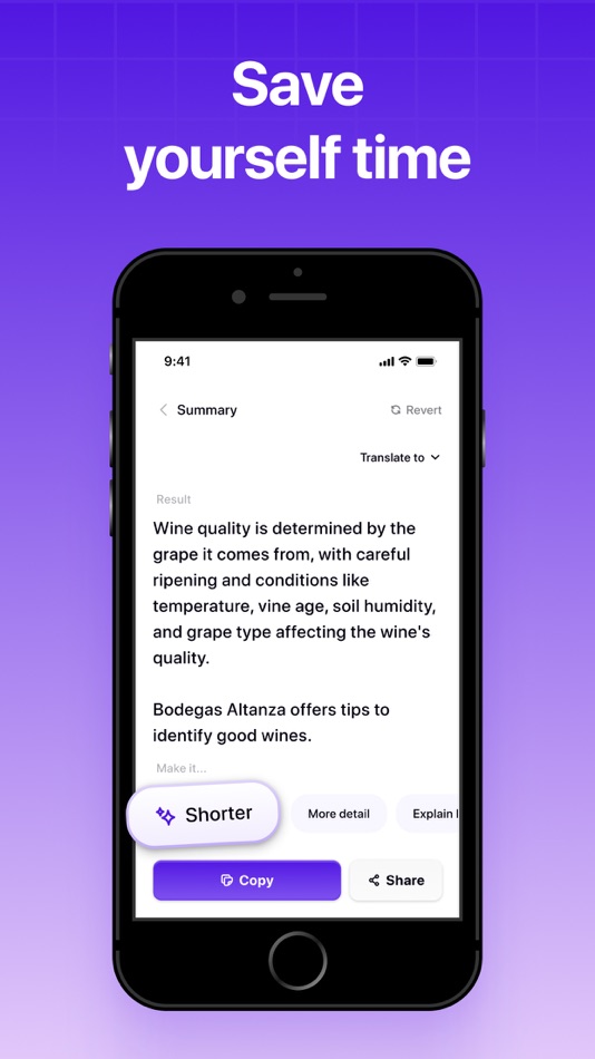 #2. AI Summarizer: Summarize Text (iOS) Podle: Toto Ventures Inc.