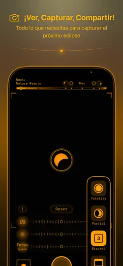 Captura de pantalla de Solar Snap en iPhone 1
