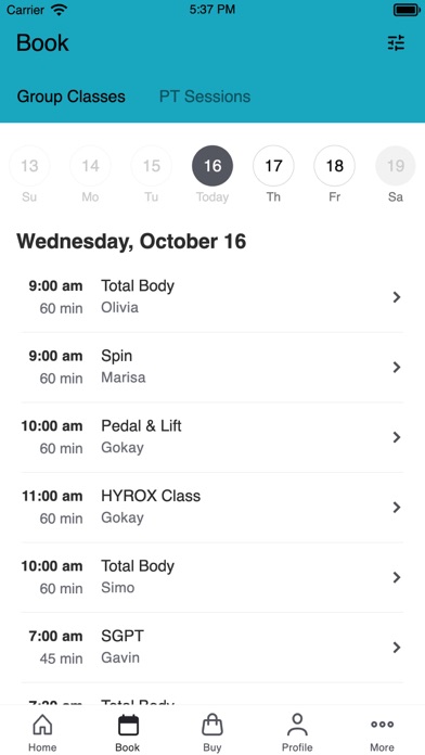 Gokay Fitness Screenshot