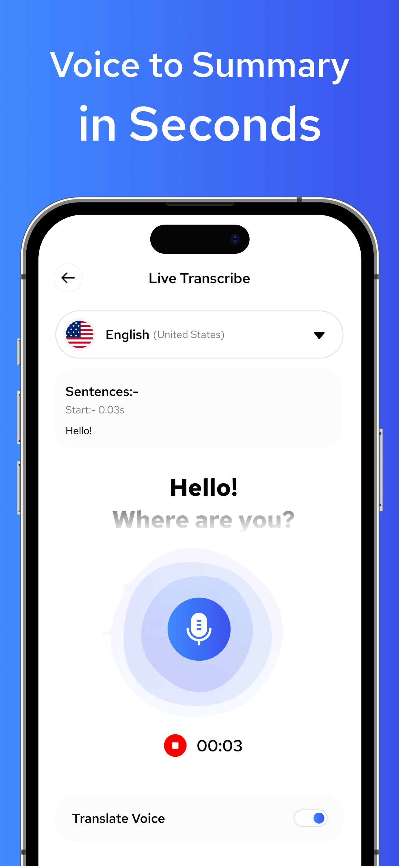 AI Transcribe, Voice To Text screenshot 4