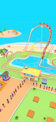 Theme Park Master: Idle Rides iPhone screenshot