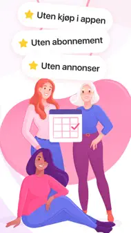 Menstruasjonskalender + iphone bilder 0