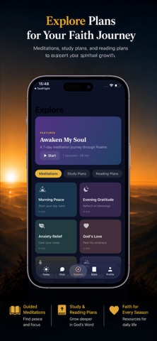 WePray: Daily Bible Devotional iPhone screenshot