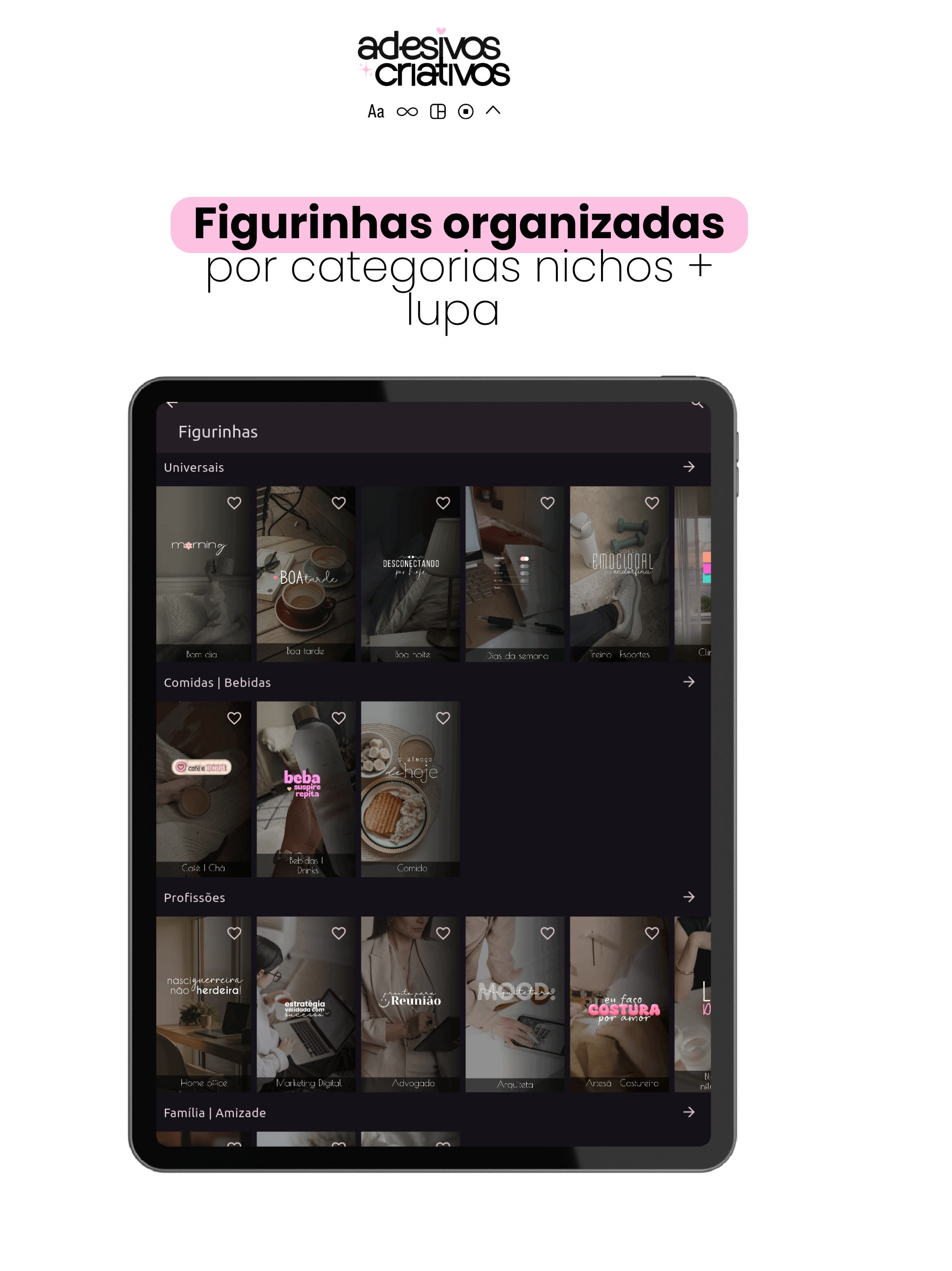 Adesivos Criativos screenshot 11