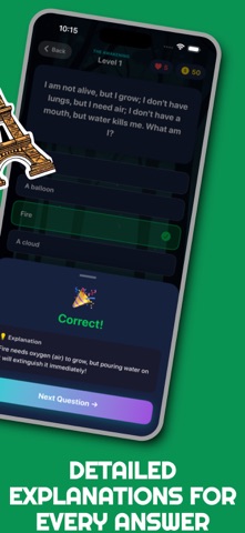The Riddle Master: Brain Teasers & Riddles App for iPhone App Store screenshot 5
