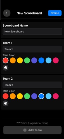 TheScoreBoard: Up to 8 Teams screenshot