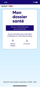 Mon dossier santé screenshot