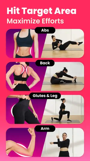 Workout for Women: Fit at Home screenshot 3