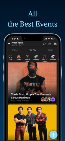 Avenu - Events with Friends app screenshot
