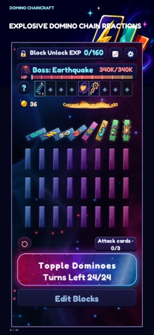 DOMINO CHAINCRAFT iPhone screenshot