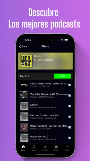 Captura de pantalla de Radio AM/FM en iPhone 1