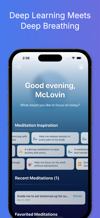 Waves: Personalized Meditation Screenshot 3 of 7