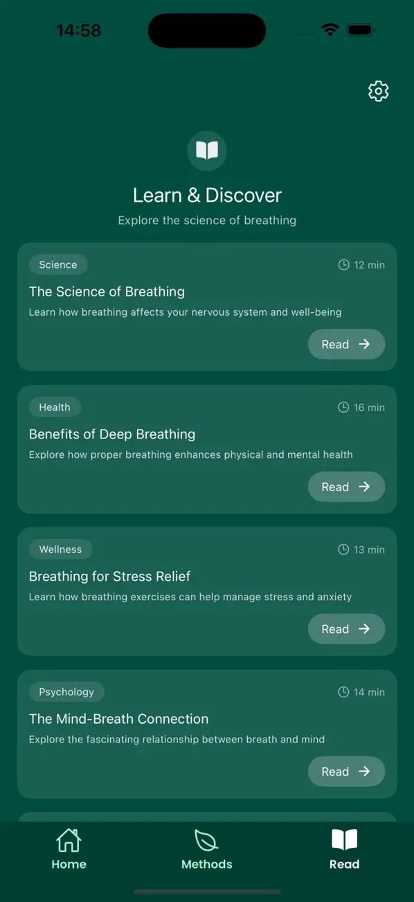 Screenshot #3 pour Breathe Flow