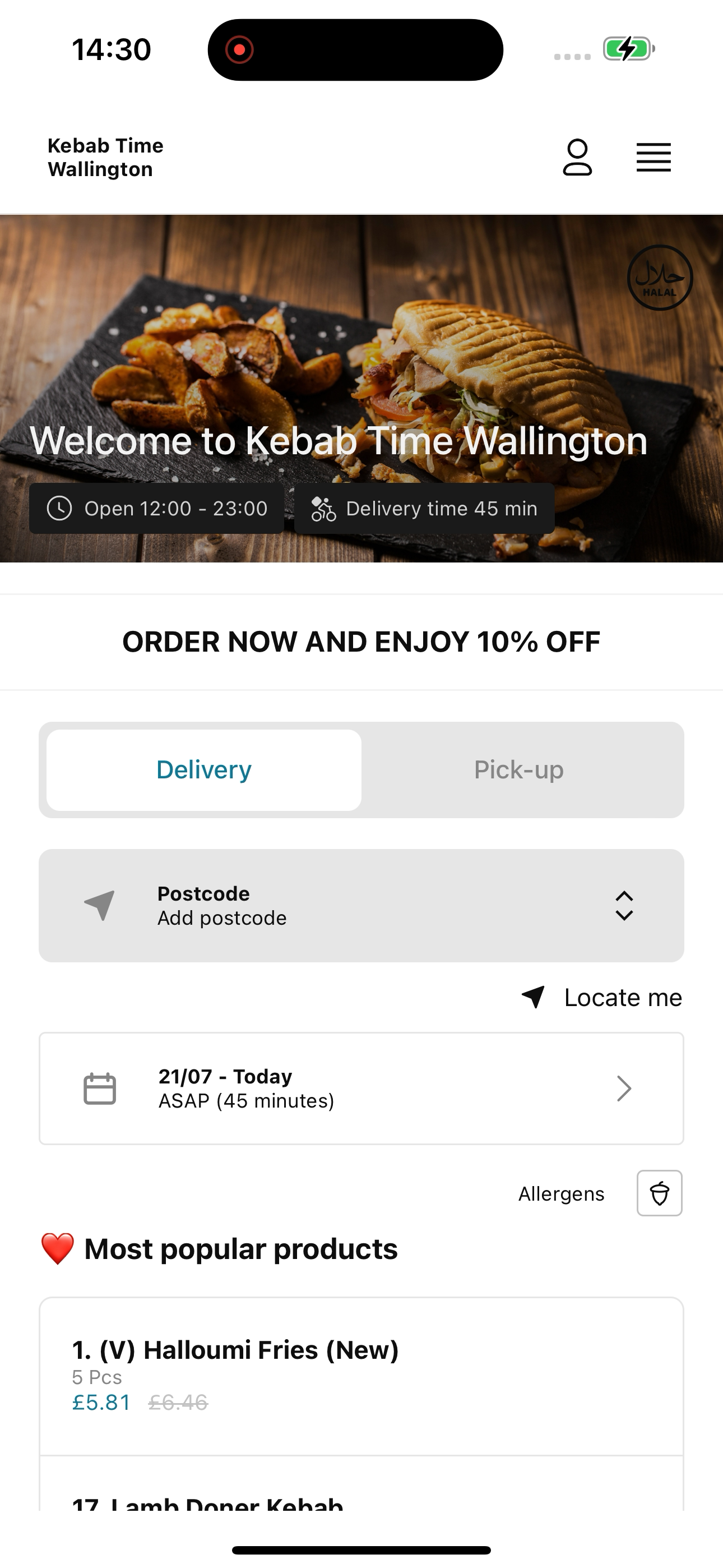Kebab Time Wallington UK screenshot 7