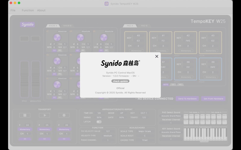 App screenshot