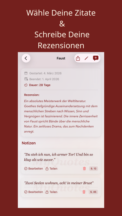 MyQuotes. screenshot 2