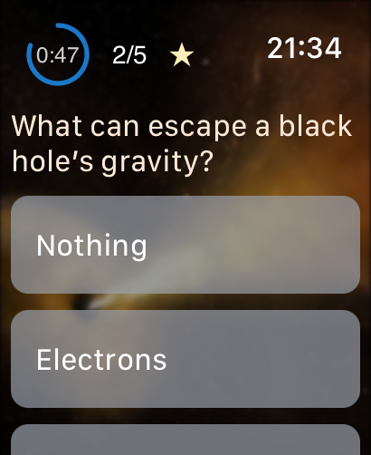 GalacticAR: Space Sim & Quiz