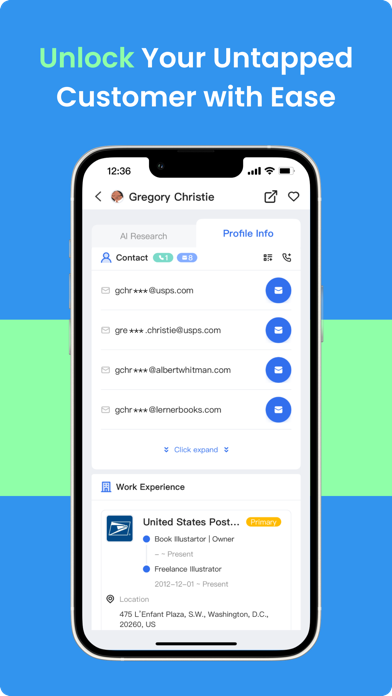 FlashInfo - Company & People Screenshot