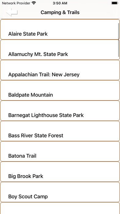 Screenshot #2 pour New Jersey - Parks & Trails