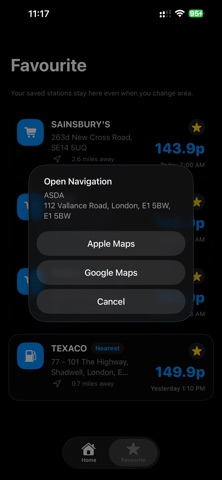 Petrol Price Monitor UK screenshot