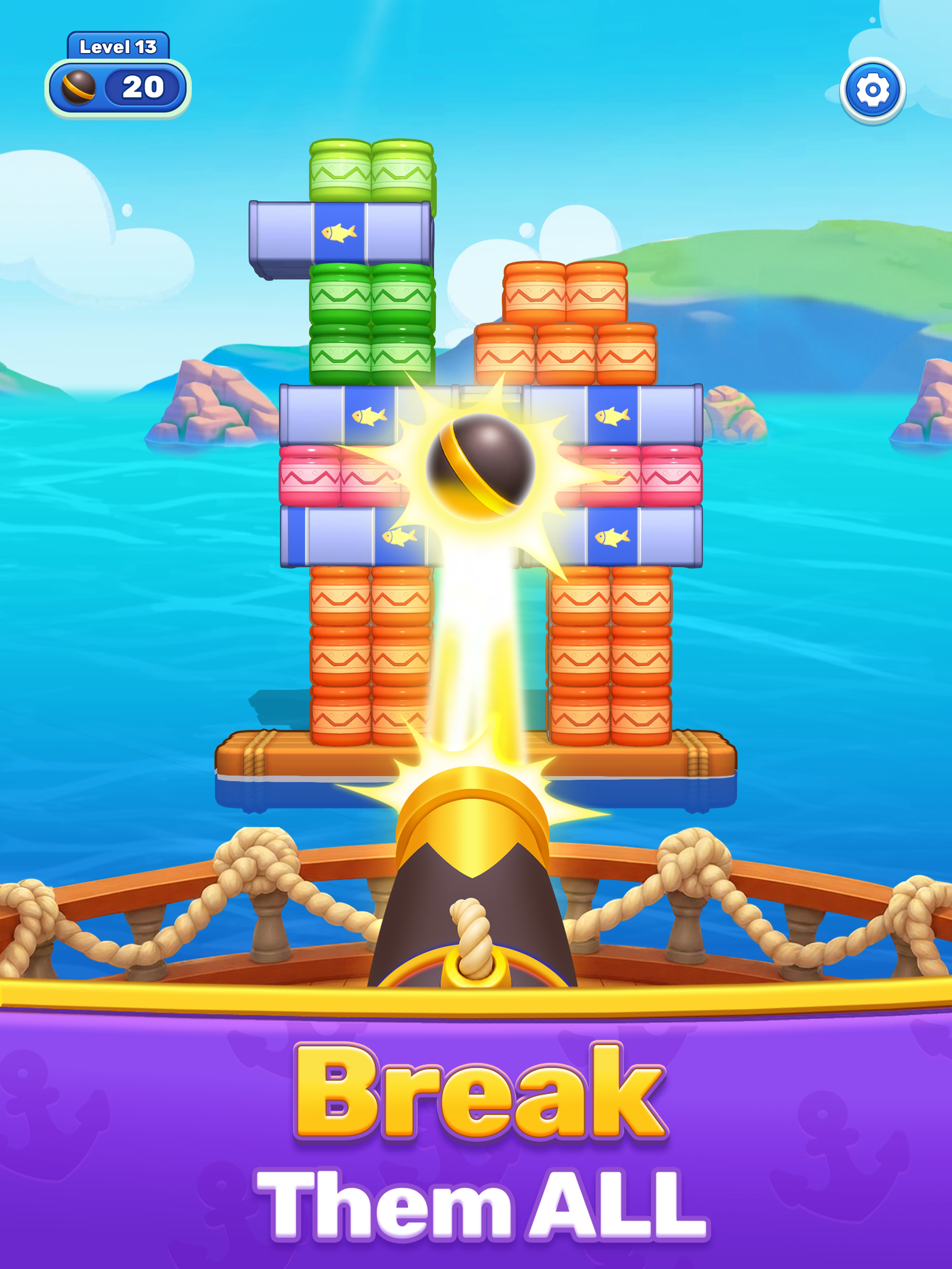 Ocean Block Shoot screenshot 9