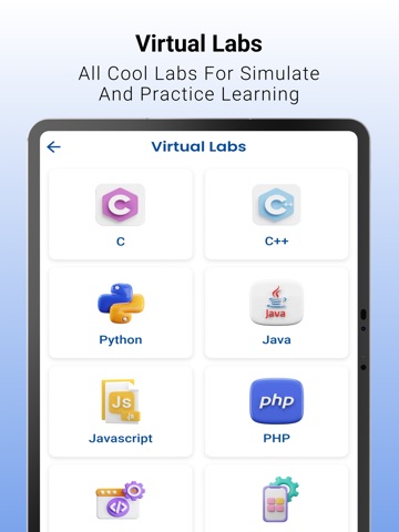Sharda AI University iPad screenshot