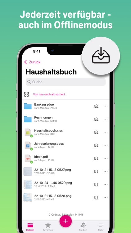 MagentaCLOUD - Cloud Speicher
