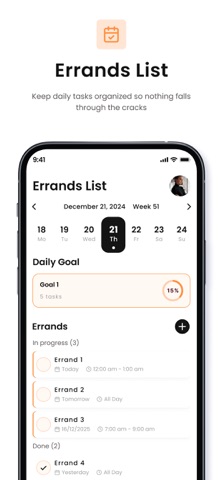 Planner-App screenshot