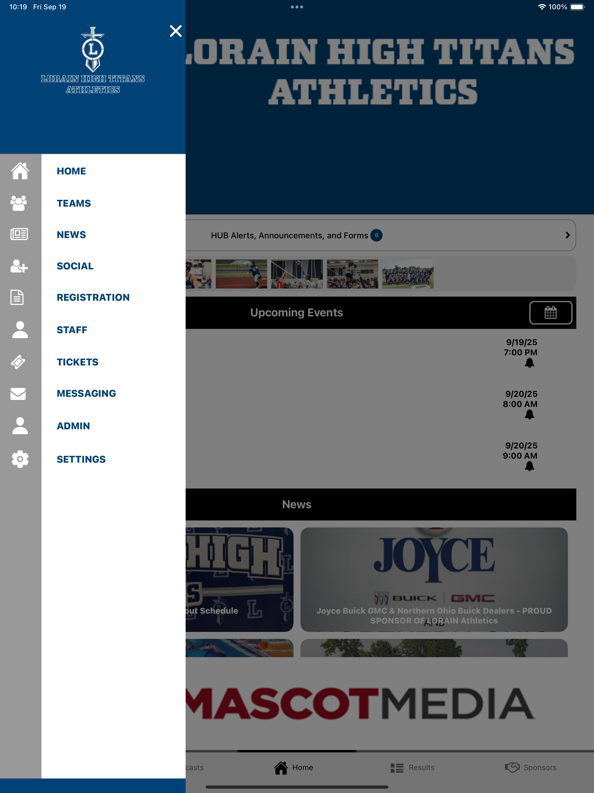 Lorain Titans Athletics screenshot 10