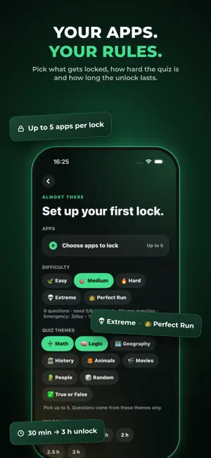 MindLock: Quiz App Blocker screenshot 3