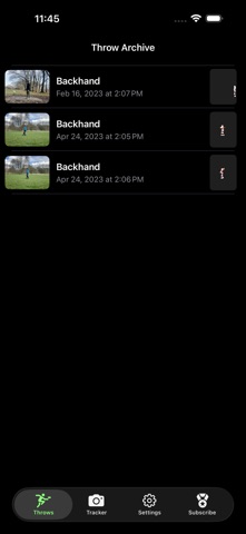 Disc Golf Drive Analyzer Screenshot 3 of 5