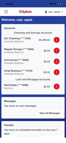 TruBank Mobile screenshot