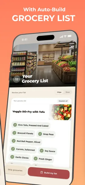 Meal Idea & Grocery: noBrainer screenshot 2