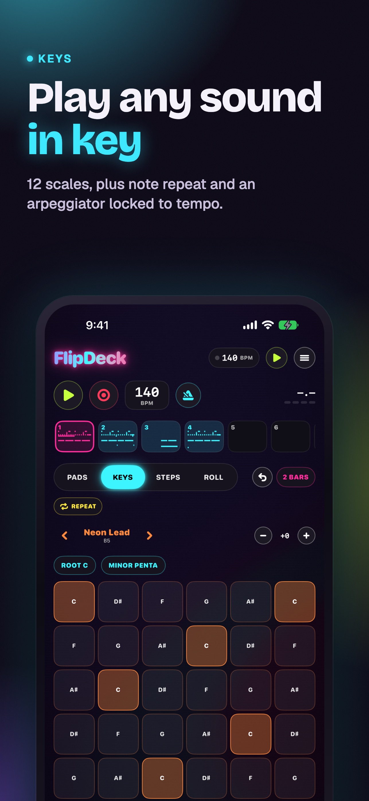 Screenshot 6 of FlipDeck: Sampler & Beat Maker