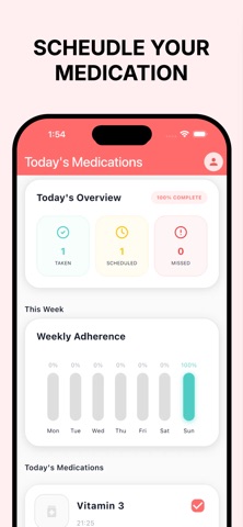 Pill Reminder & Med Tracker Screenshot 1 of 6