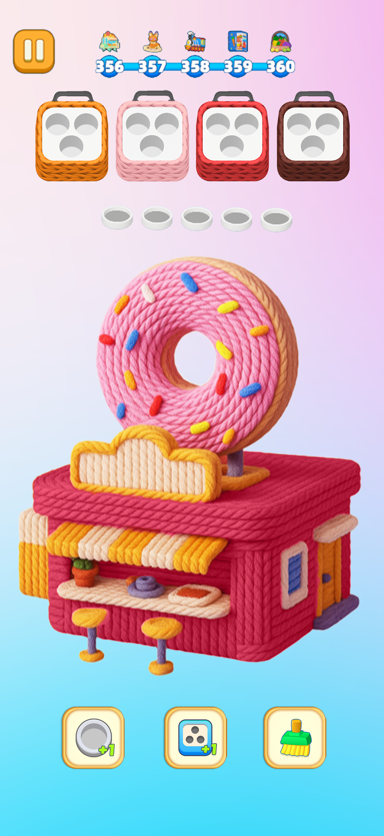 Yarn Match 3D-Wool Sort Puz screenshot 7