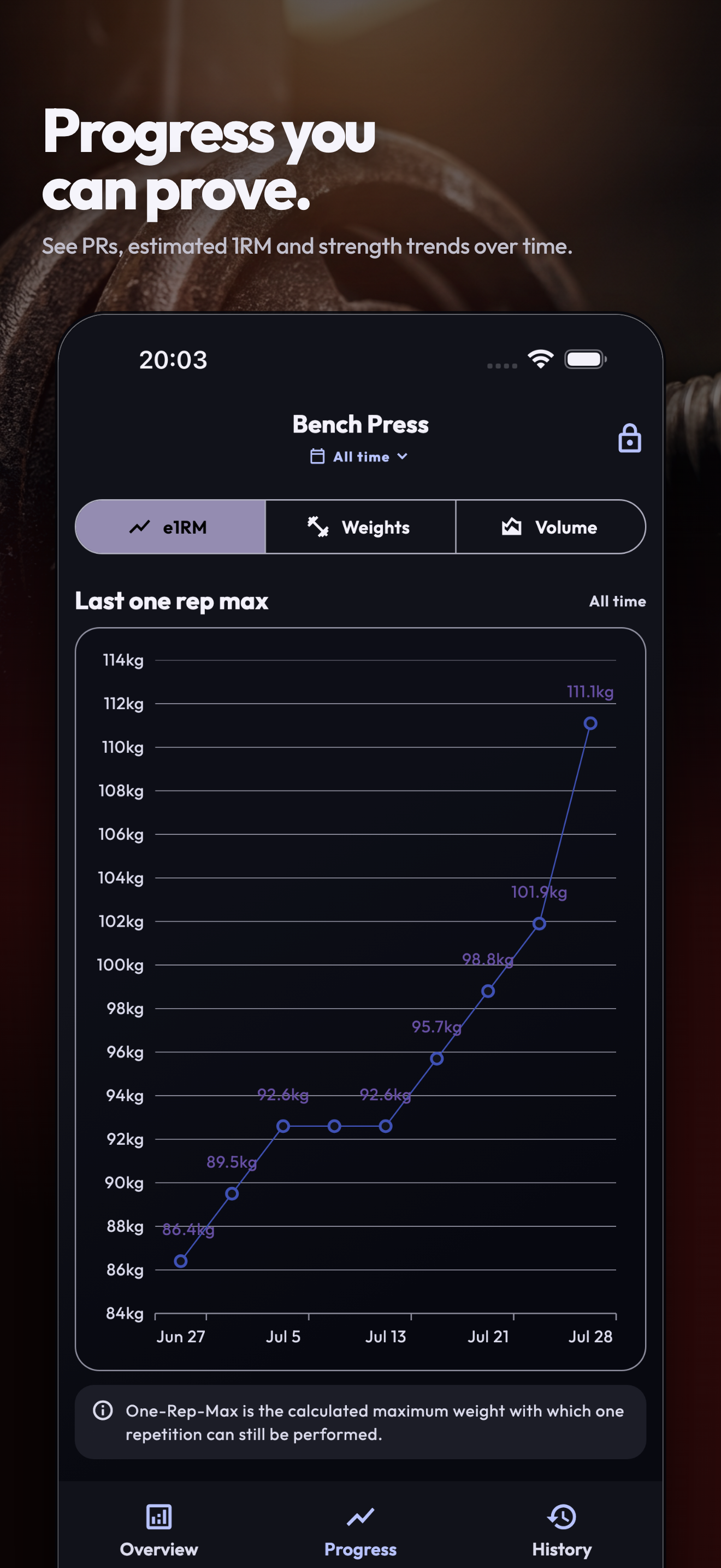 Heft: Workout Strength Tracker screenshot 7