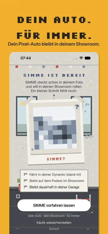 Pixel Garage – Dein Pixel-Auto screenshot 5 of 5