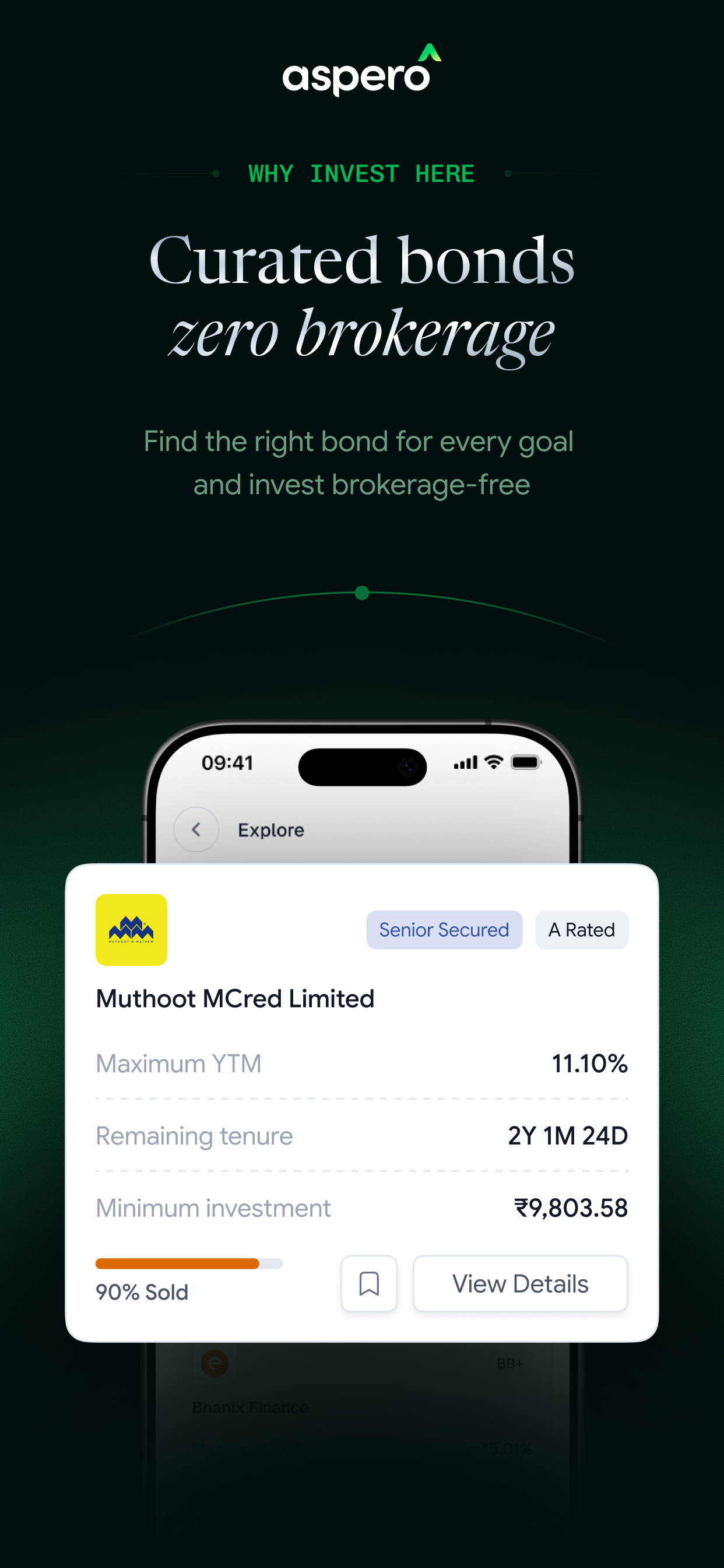 Aspero Bonds: Upto 15% Returns screenshot 3