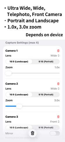 Scene vLog: Multi-lens cam Screenshot 2 of 3