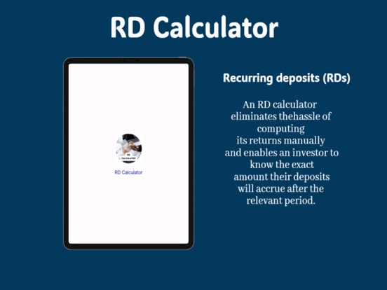 RD Calculator