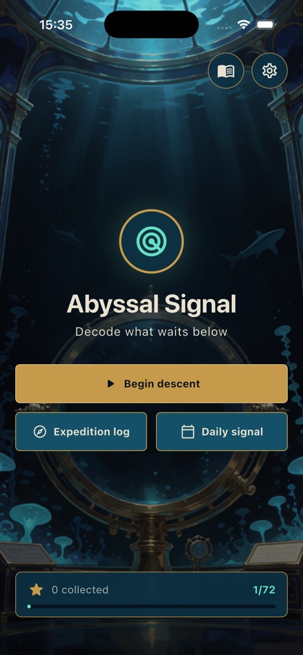 #1. Abyssal Signal (iOS) Von: Onay Dere