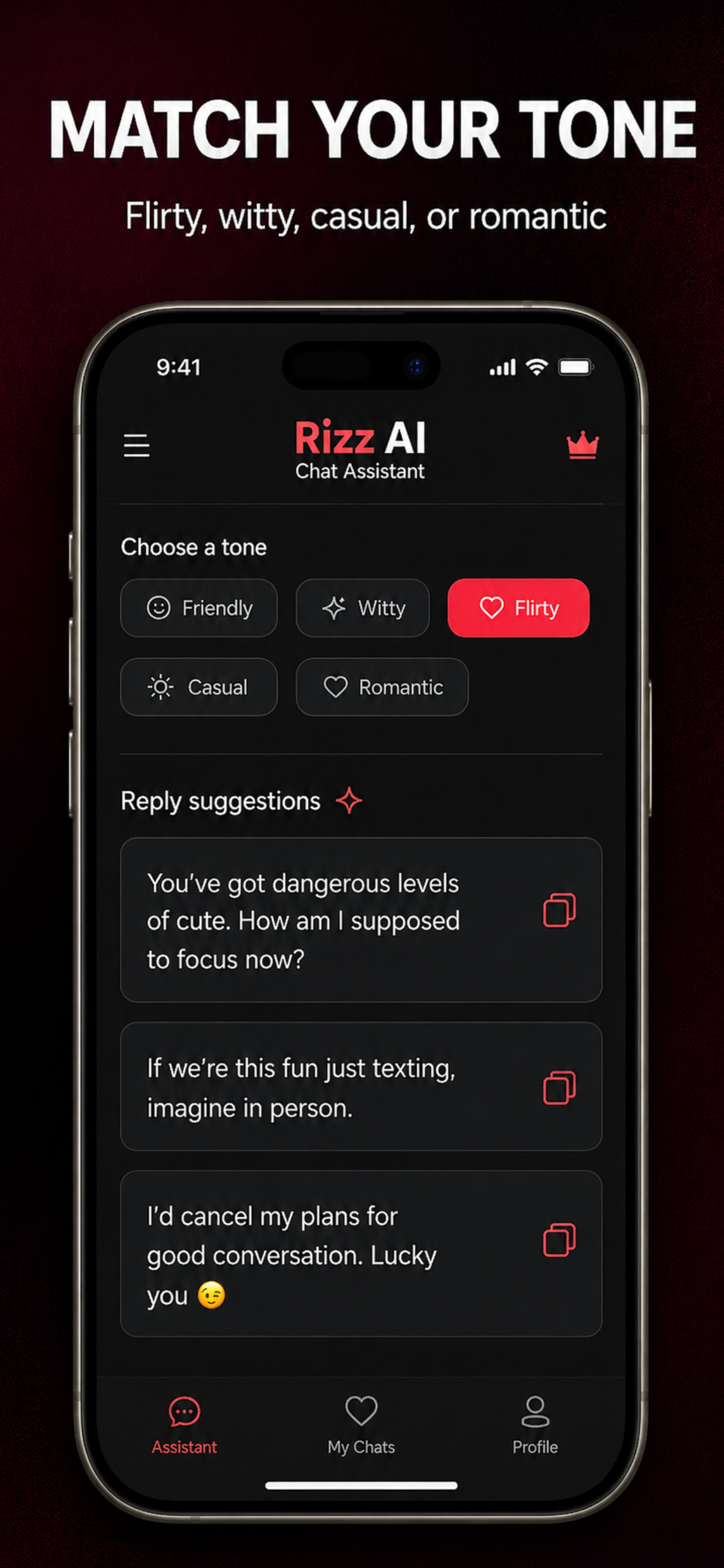 Rizz AI: Dating Chat Assistant screenshot 5