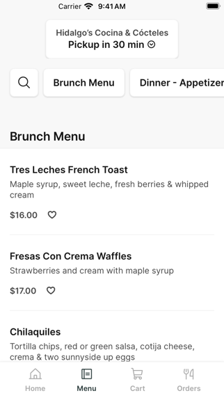 App screenshot